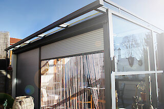 Wintergartenbeschattung in Königsdorf